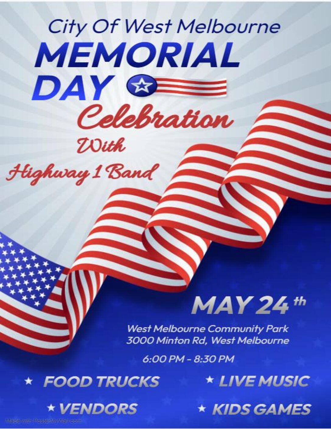 City of West Melbourne’s Memorial Day Celebration